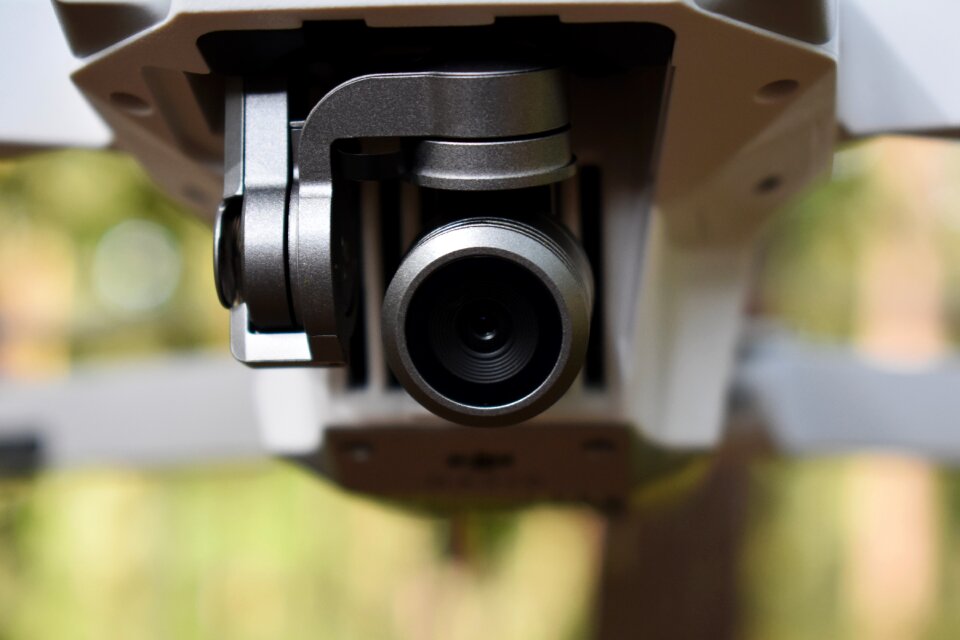 Equipment filming flight