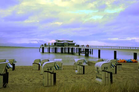Baltic sea clubs abendstimmung