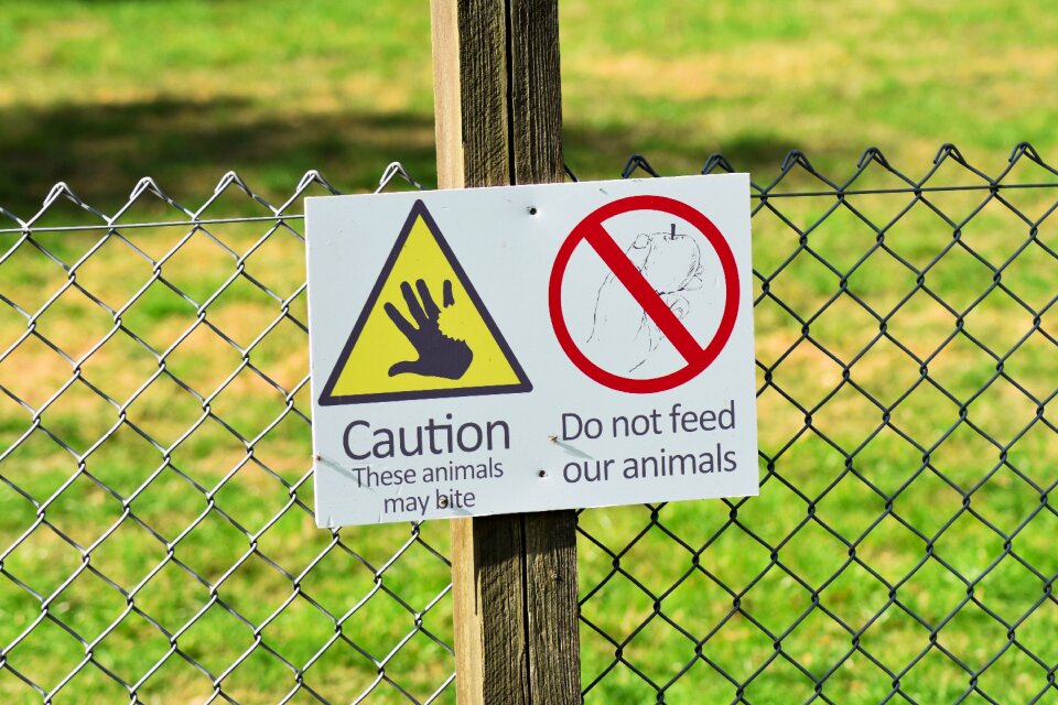 Bitten board caution