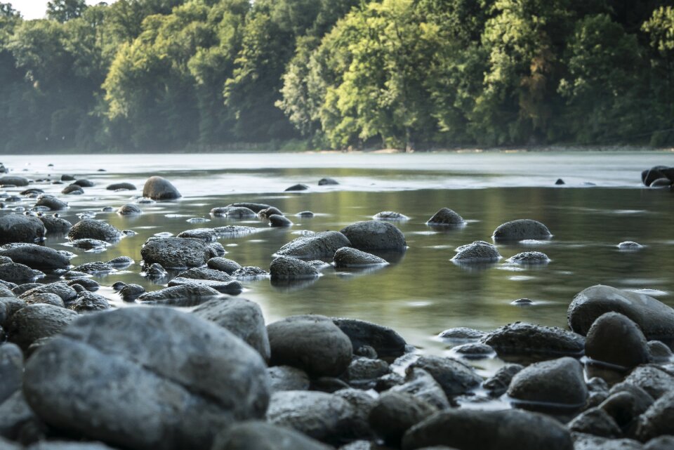 Long exposure nature mood photo