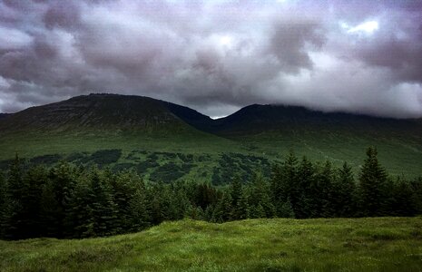 Mountain highlands trekking photo