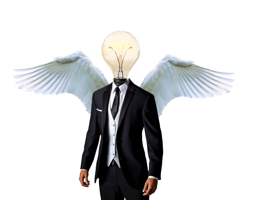 Suit business angel