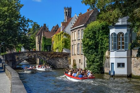 Bridge river architecture photo