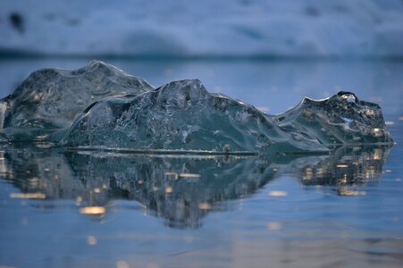 Sea ice landscape