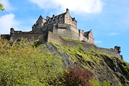 Castle landscape scotland photo