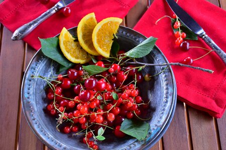 Oranges fruit red