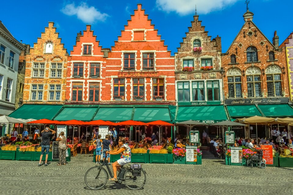 Buildings architecture colorful