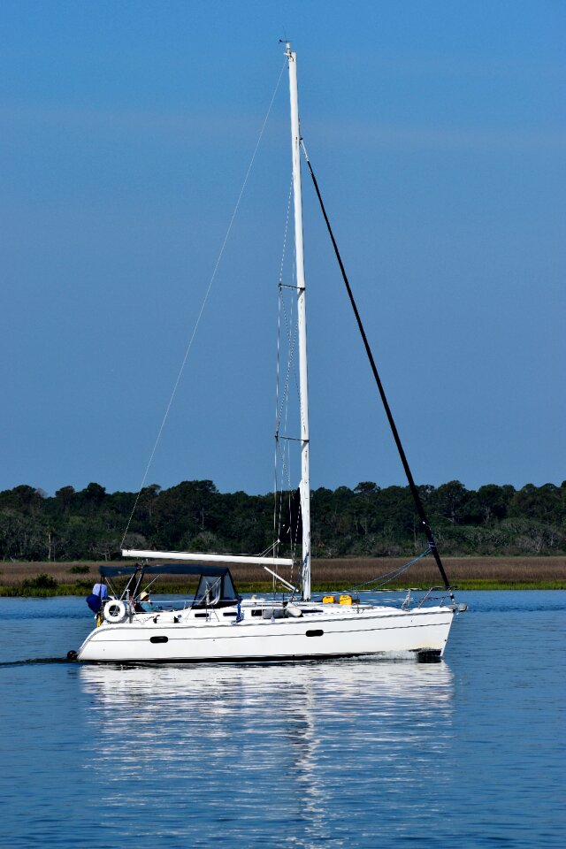 Boat sail leisure