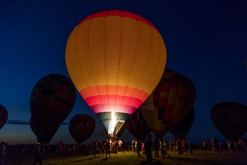 Glow colorful competition