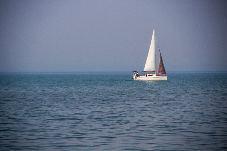 Ship blue nature