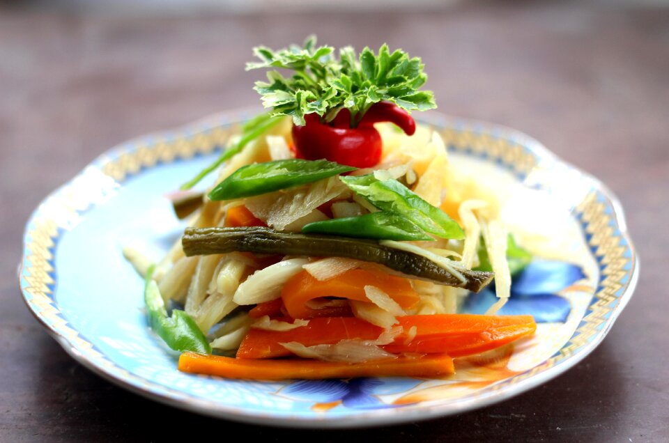 Appetizing cuisine asian