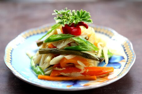 Appetizing cuisine asian photo