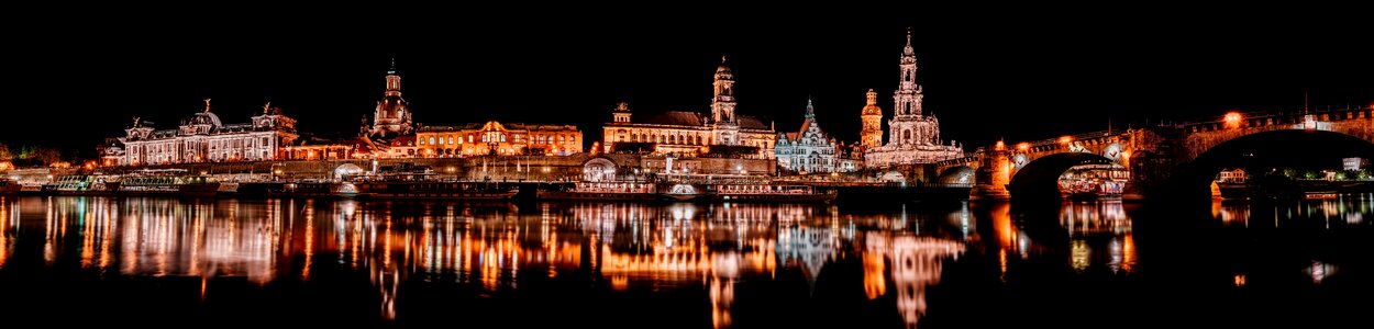 Saxony river architecture