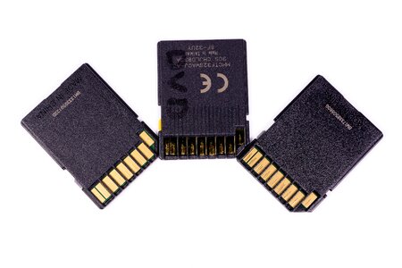 Memory card electronics backup