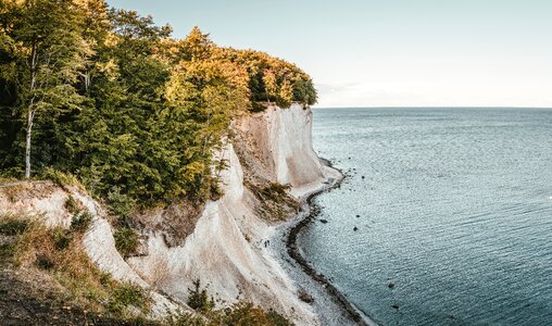 Sea rock nature photo