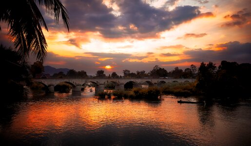 Idyllic colorful nature