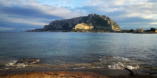 Palermo sicily sea photo