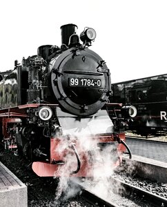 Steam locomotive steam narrow gauge railway