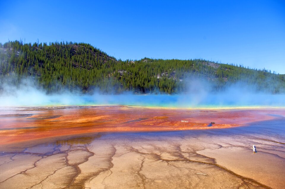 Grand prismatic yellowstone