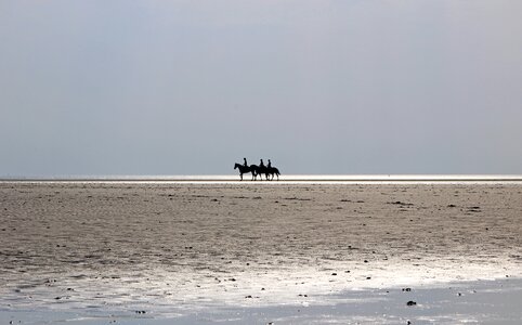 Sky sand sea