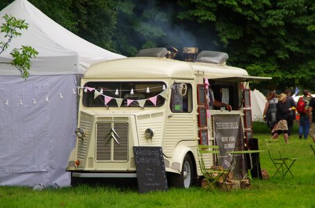Summer vintage open air