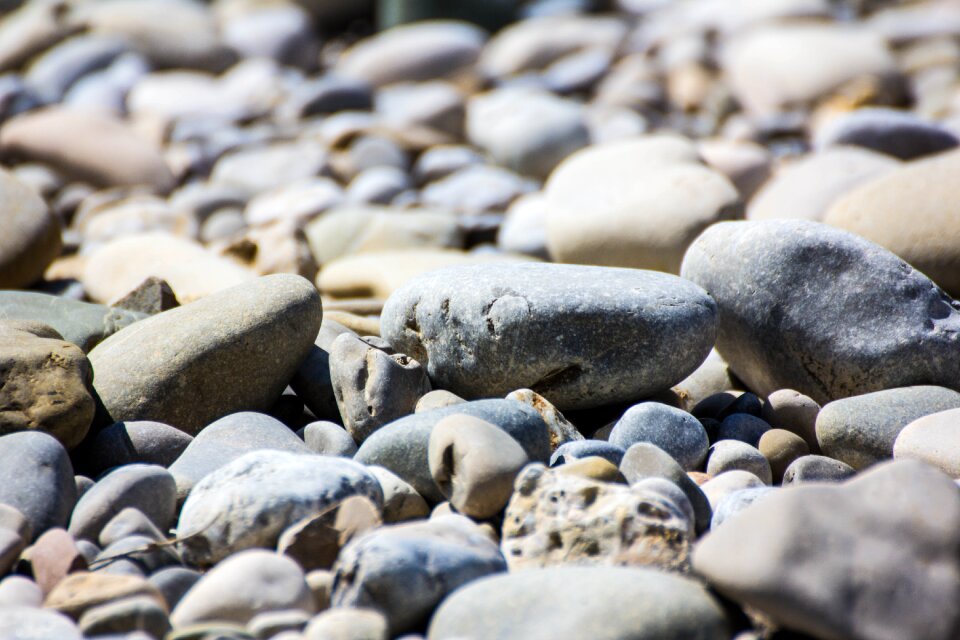 Pebbles background nature