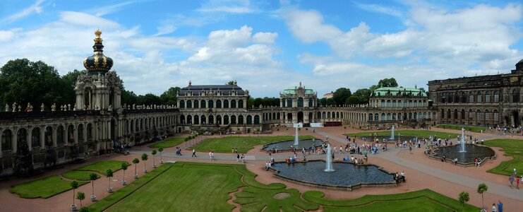 Garden baroque architecture