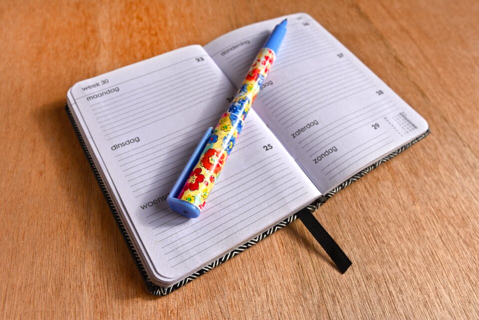 Planner organizer memo