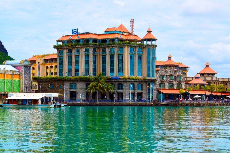 Port water front city