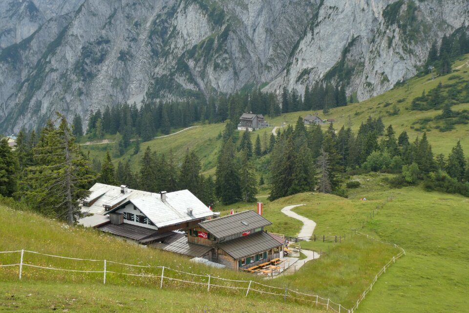 Mountains view restaurant