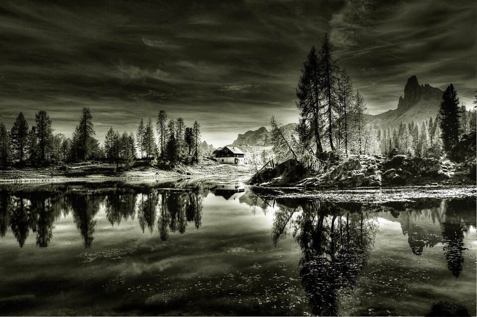 Alpine nature lake