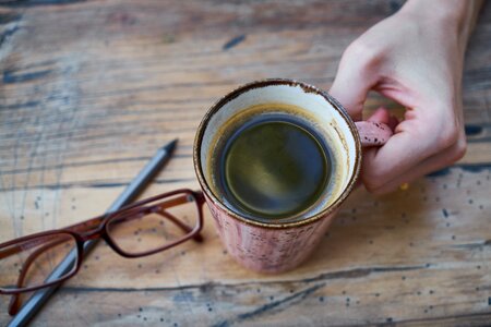 Caffeine cup espresso photo