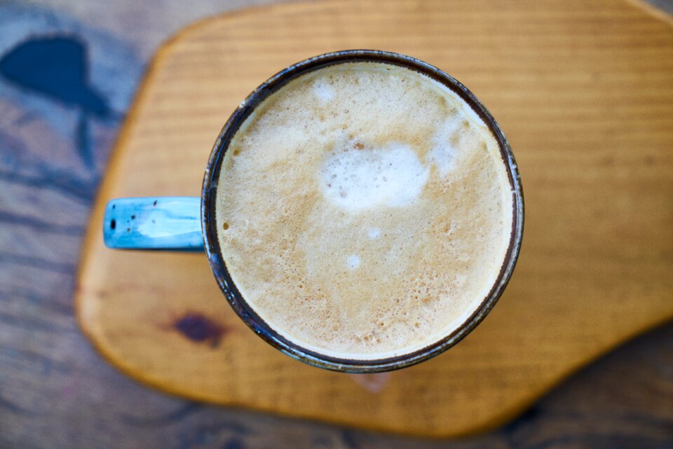 Cup espresso caffeine