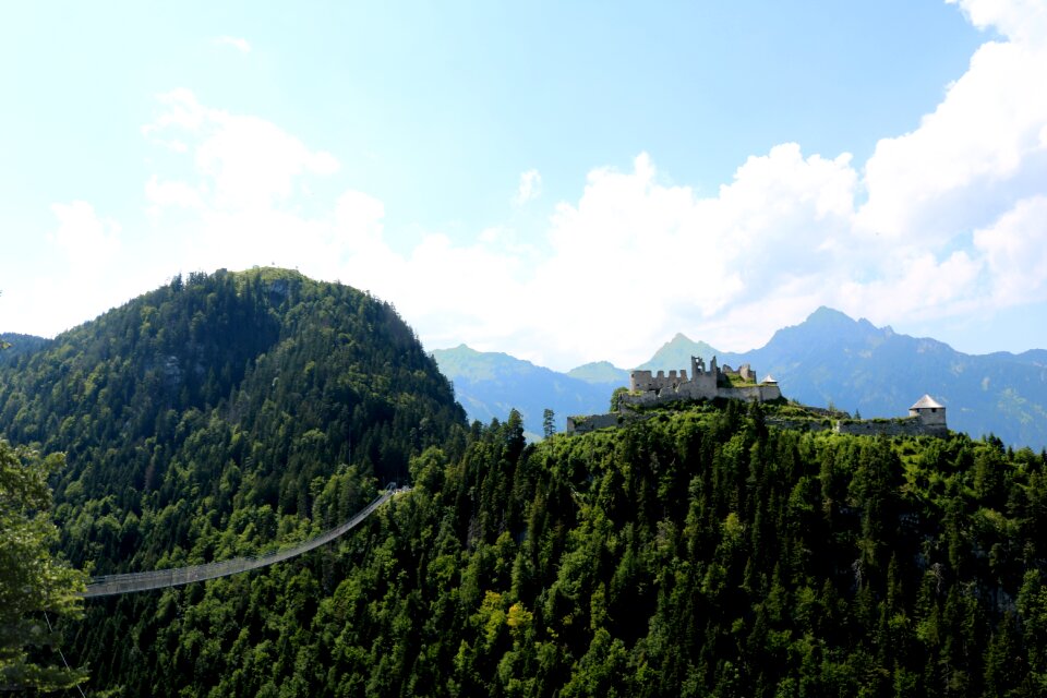 Height burg tourism pedestrian bridge photo