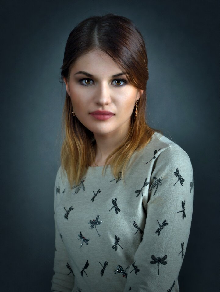 Young portrait people