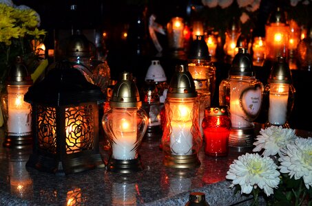 Tombstone all souls' day memory