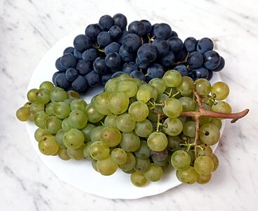 Plate fruit food