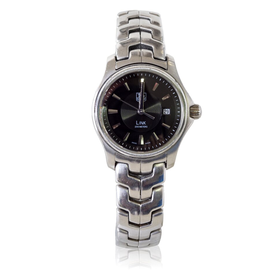 Isolated ladies watch tag heuer