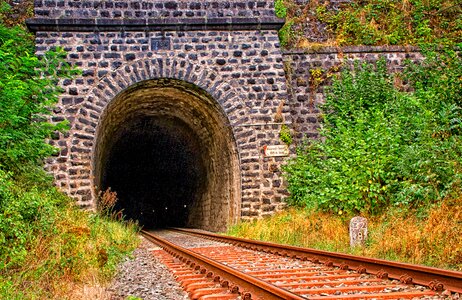 Rhineland palatinate railroad track track
