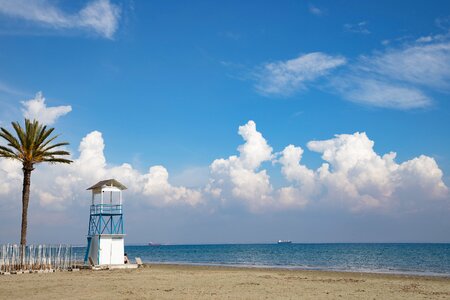 Sea beach cyprus photo