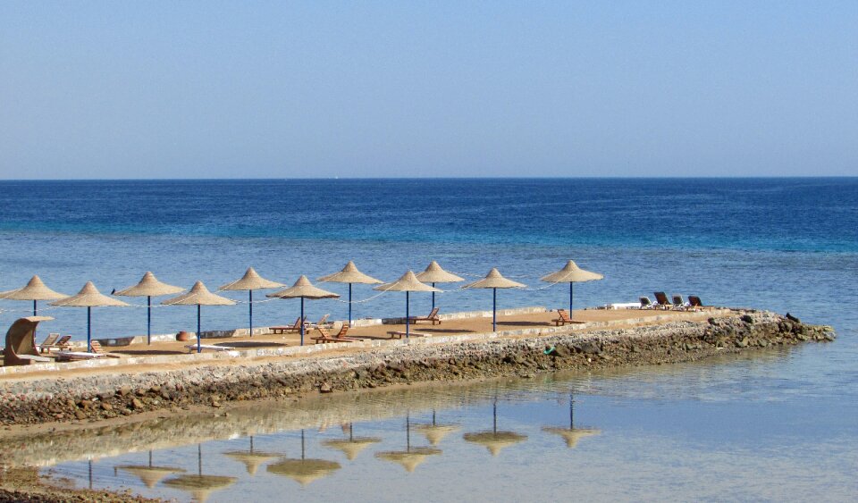 Beach seashore egypt