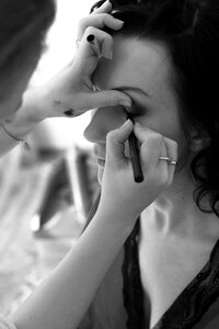 Woman person eyes