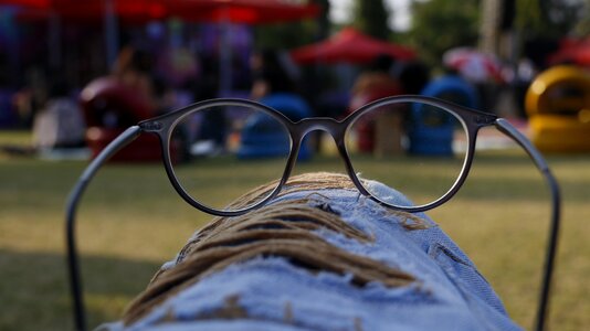 Spectacles vision optical