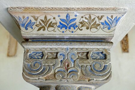 Flower motive architecture