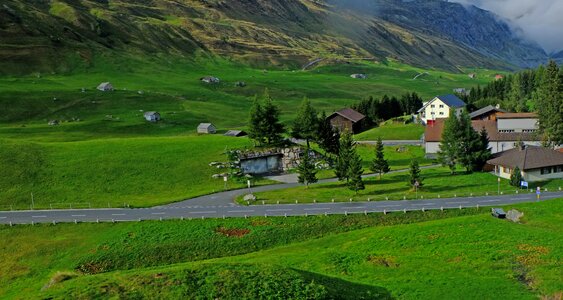 Alps mountains nature