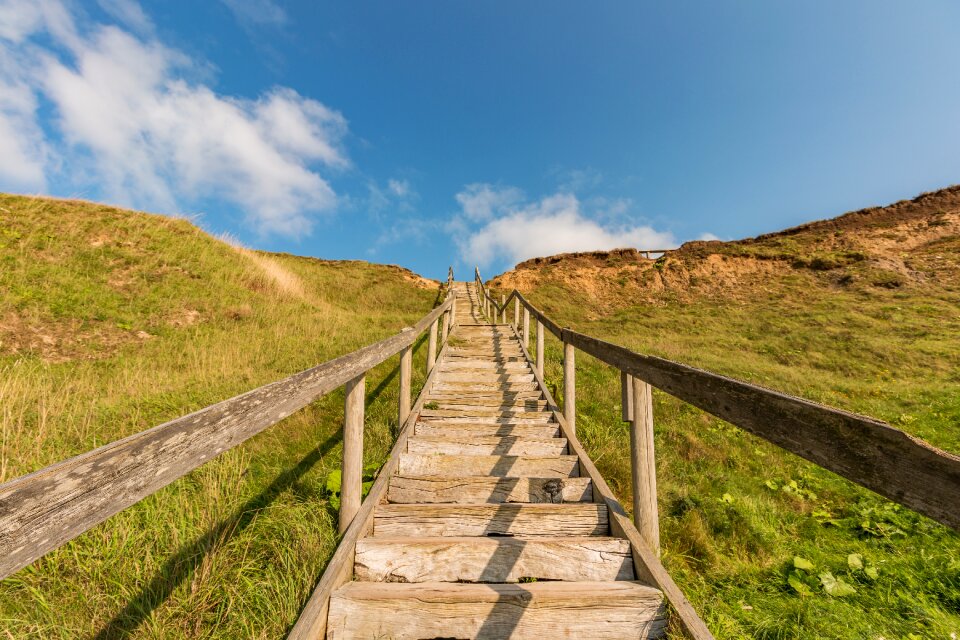 Coast landscape landmark