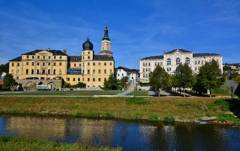 Thuringia germany castle town on the lower castle