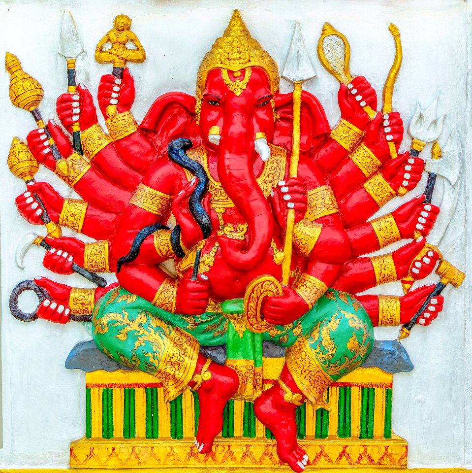 Ganesha shrine temple