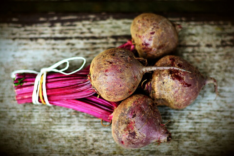Root vegetables food bio