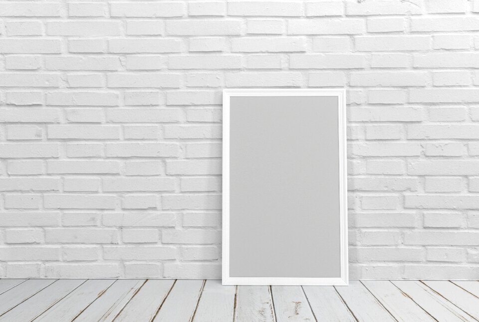 Template mockup blank